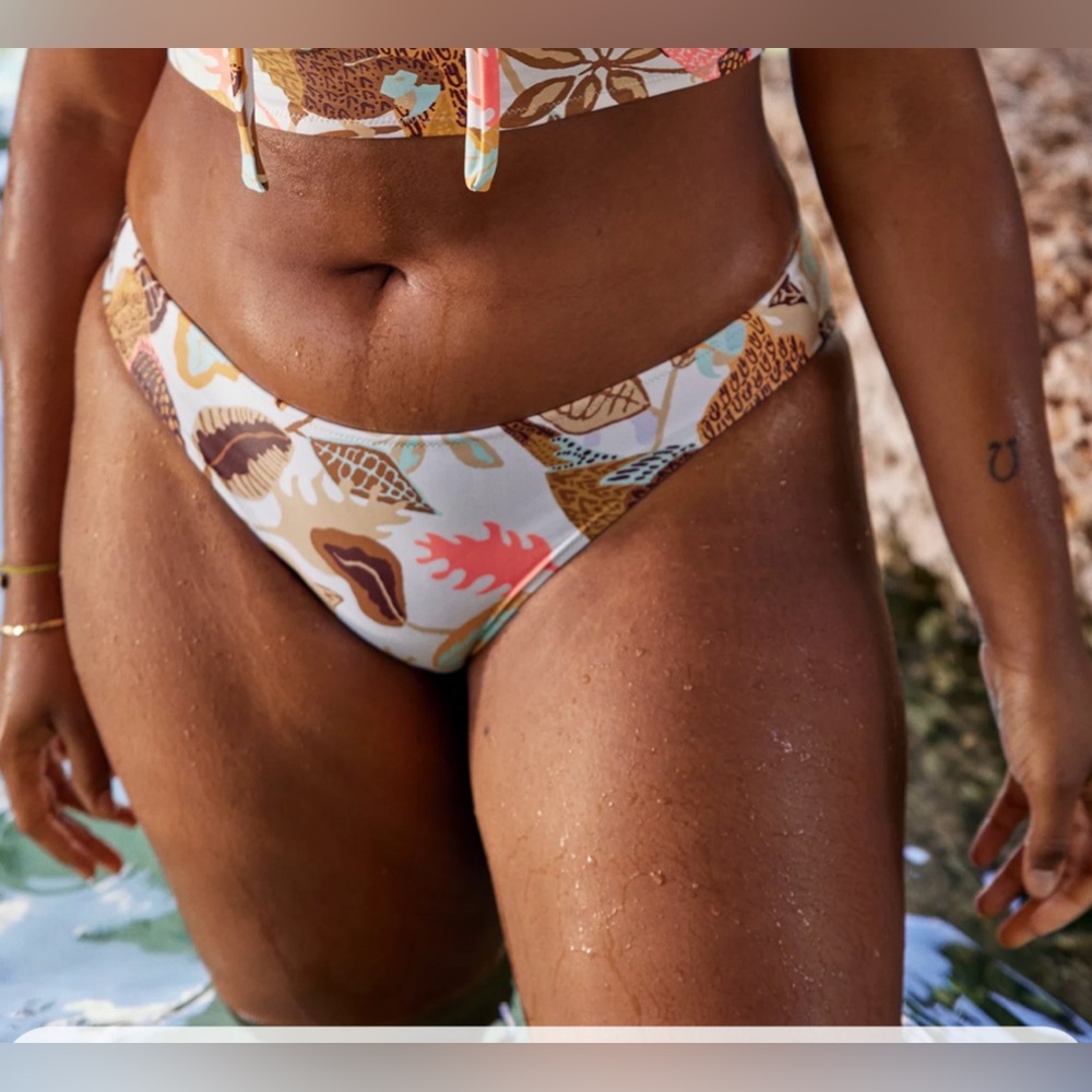 Aerie Full Coverage Bikini Bottom Size L